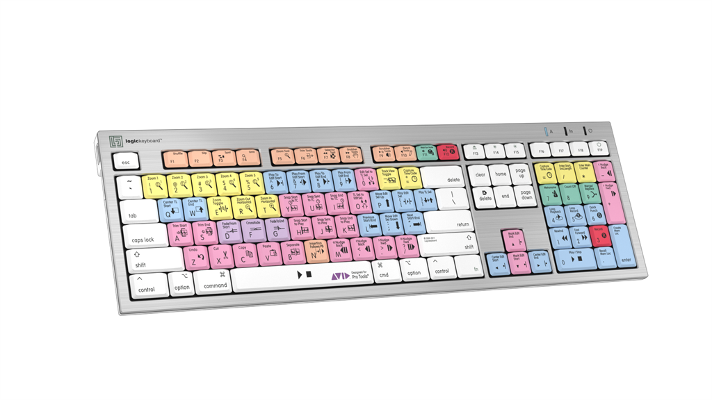 Logickeyboard - Designed for Avid Pro Tools - Mac